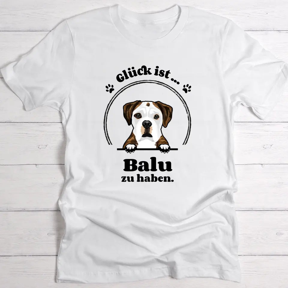 Glück ist ... - Individuelles T-Shirt