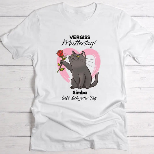 Deine Katze liebt dich - Individuelles T-Shirt