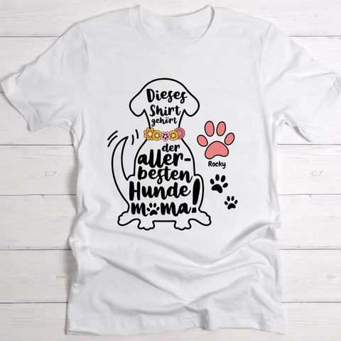 Allerbeste Hundemama - Individuelles T-Shirt - Featured Image