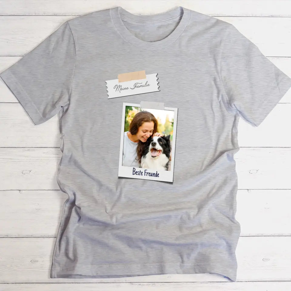 Polaroidfotos - Individuelles T-Shirt