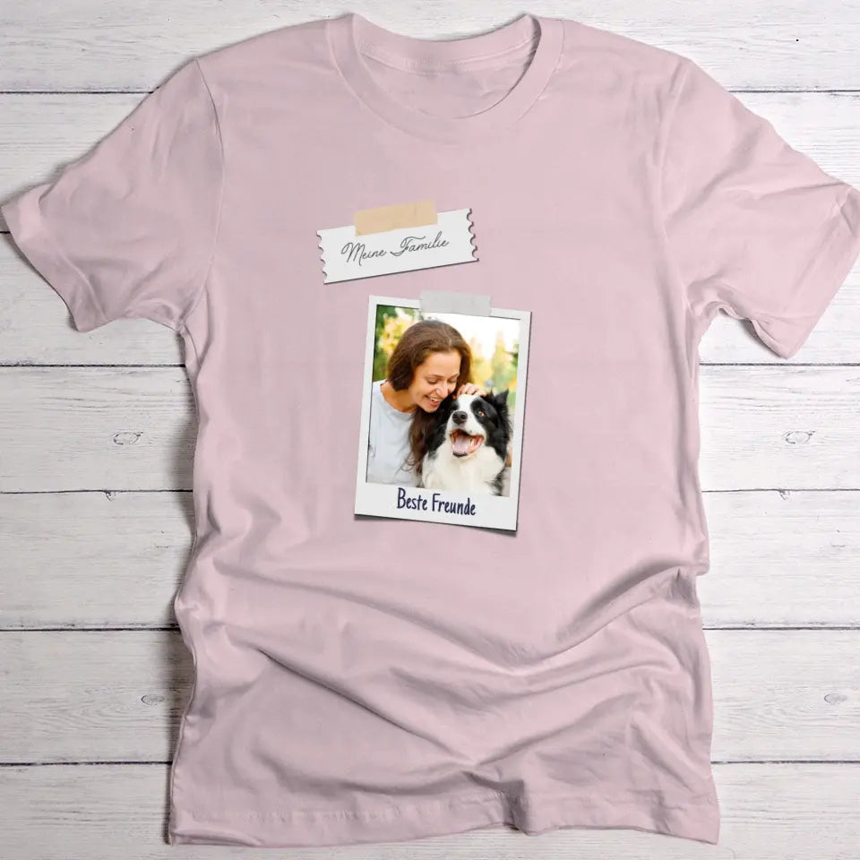 Polaroidfotos - Individuelles T-Shirt