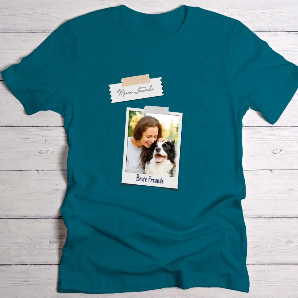 Polaroidfotos - Individuelles T-Shirt