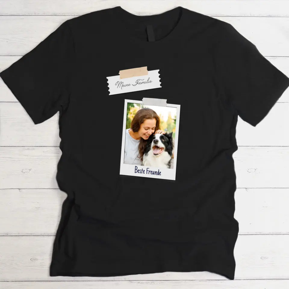 Polaroidfotos - Individuelles T-Shirt