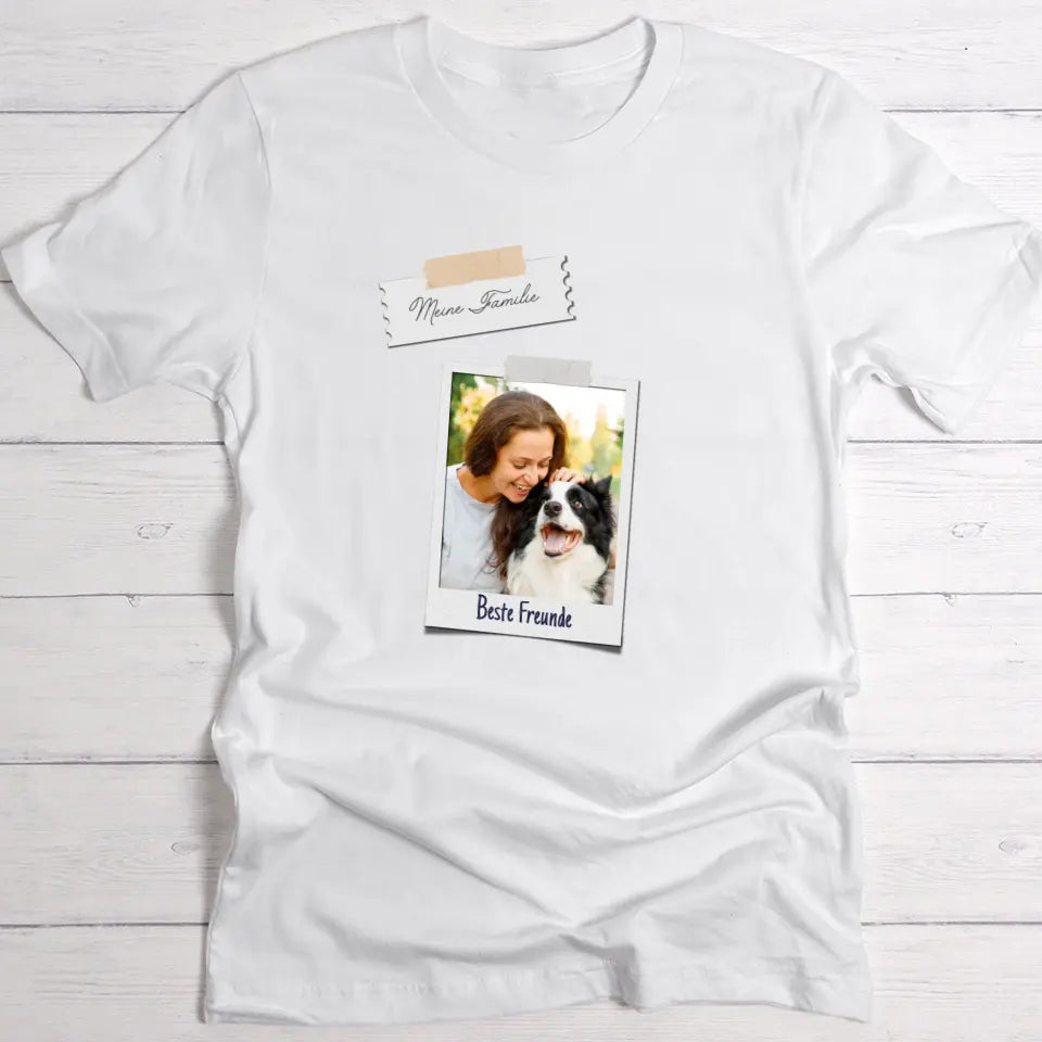 Polaroidfotos - Individuelles T-Shirt