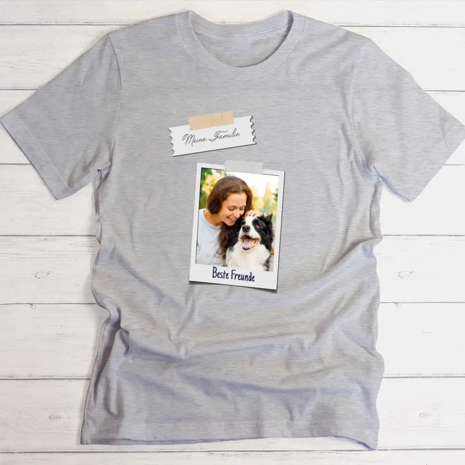 Polaroidfotos - Individuelles T-Shirt