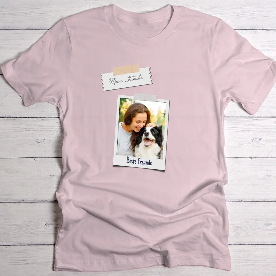 Polaroidfotos - Individuelles T-Shirt