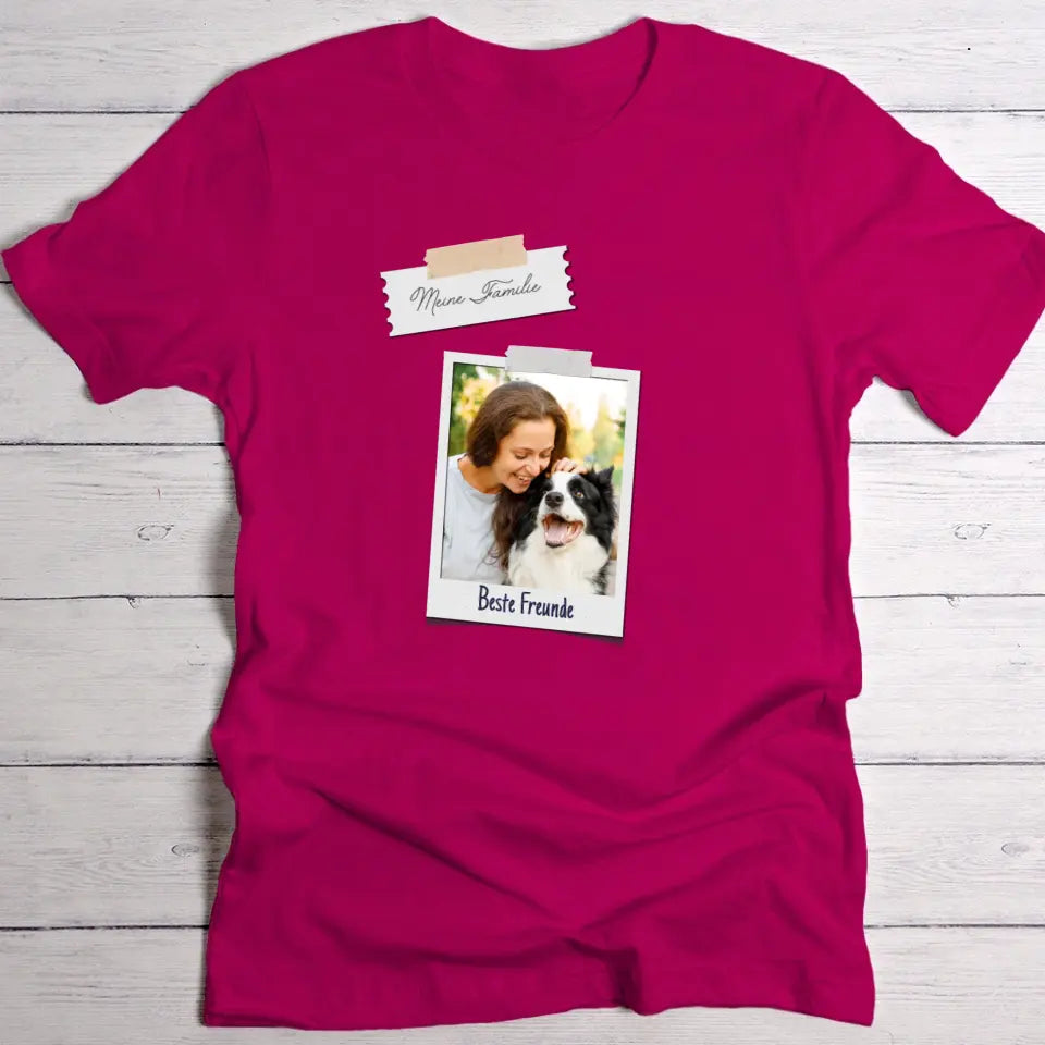 Polaroidfotos - Individuelles T-Shirt