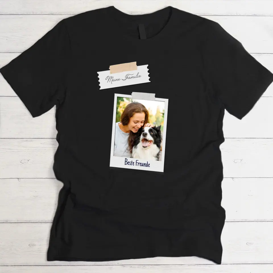 Polaroidfotos - Individuelles T-Shirt