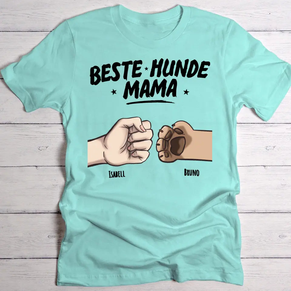 Die besten Haustiereltern - Individuelles T-shirt