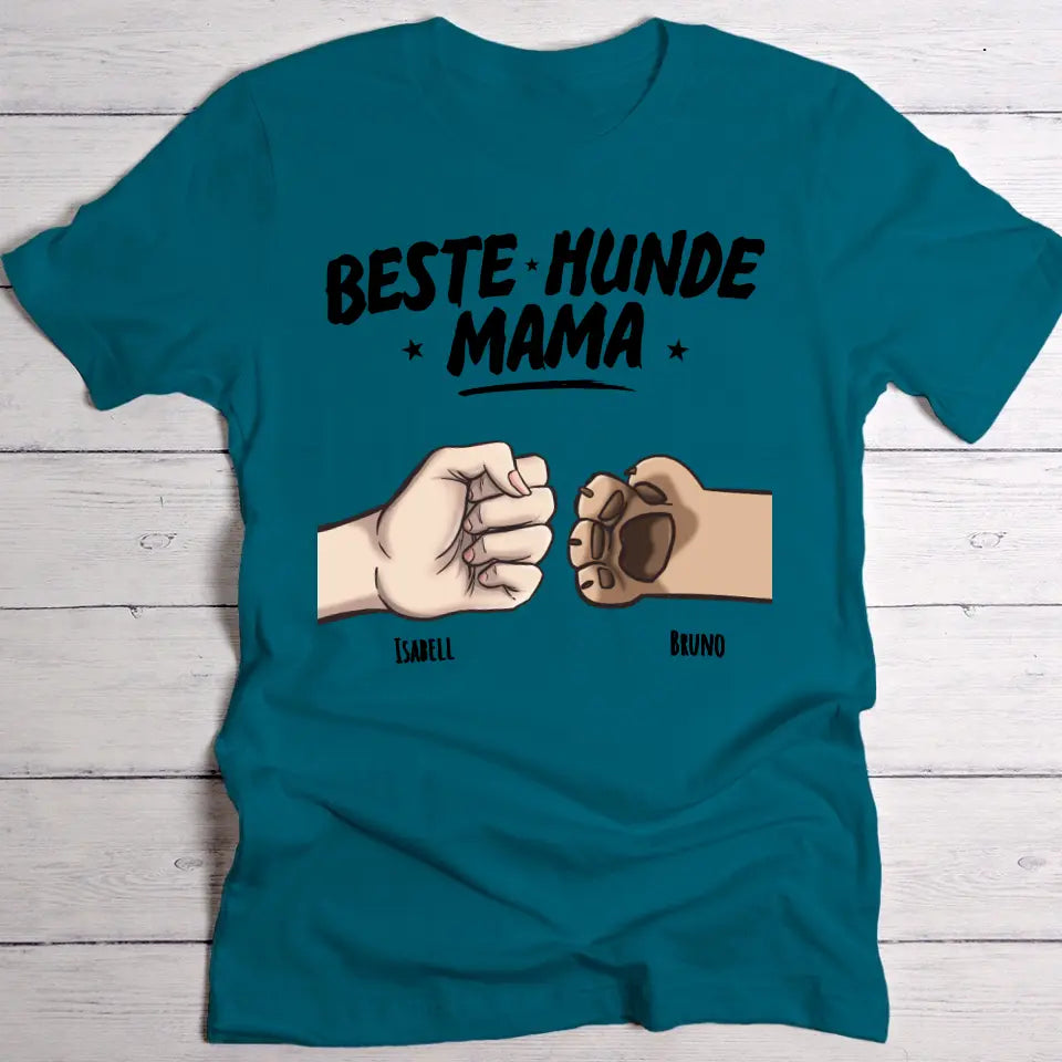 Die besten Haustiereltern - Individuelles T-shirt