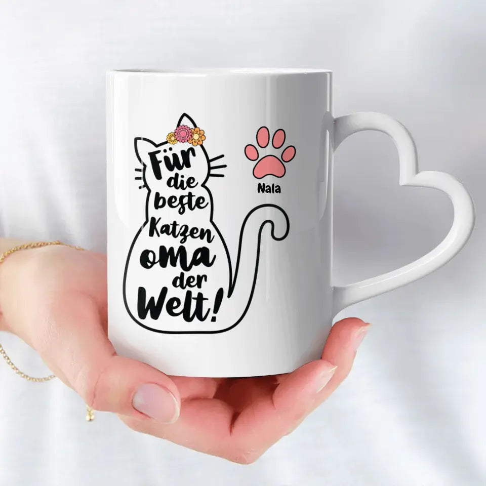 Beste Katzenmama - Individuelle Tasse