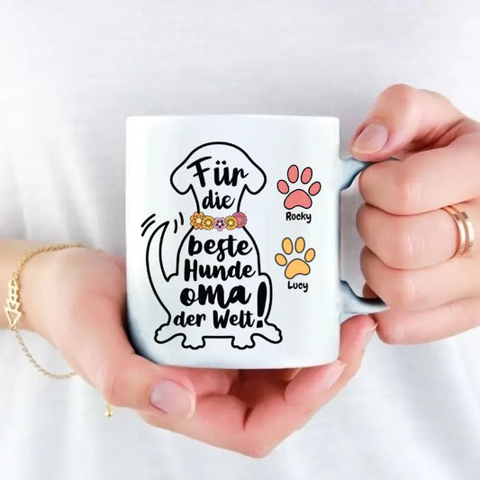 Beste Hundemama - Individuelle Tasse