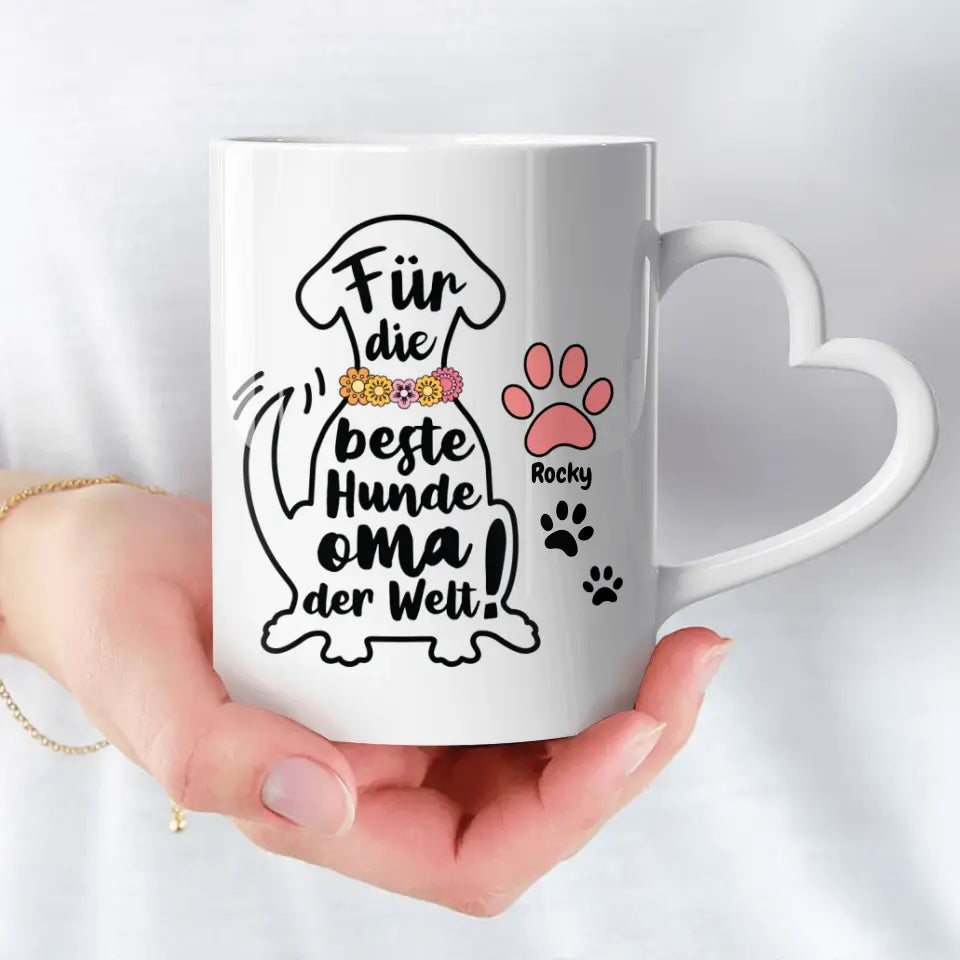 Beste Hundemama - Individuelle Tasse