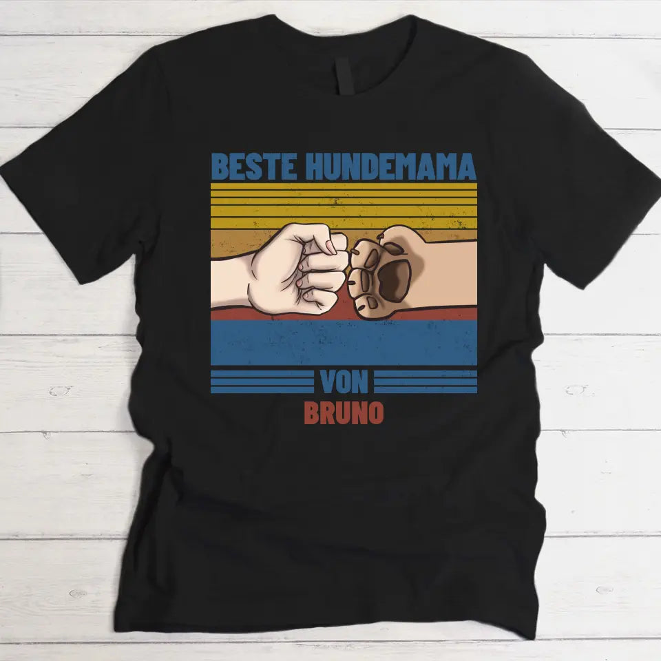 Beste Haustiereltern von - Individuelles T-Shirt