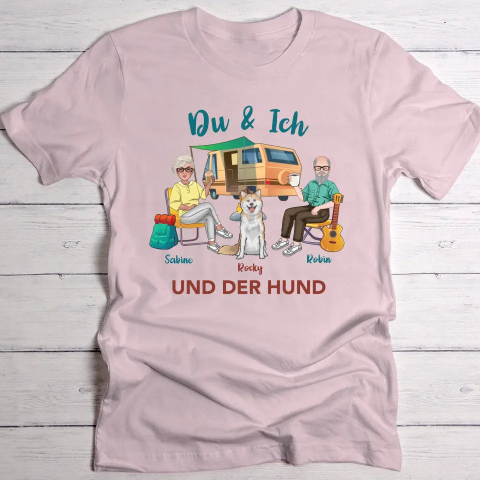 Du, Ich und die Hunde - Individuelles T-Shirt