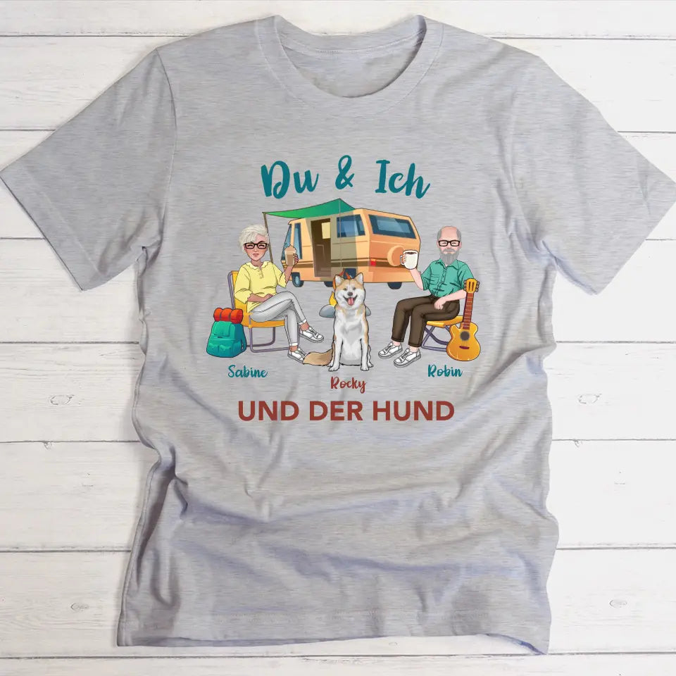 Du, Ich und die Hunde - Individuelles T-Shirt