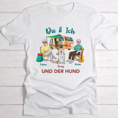 Du, Ich und die Hunde - Individuelles T-Shirt - Featured Image