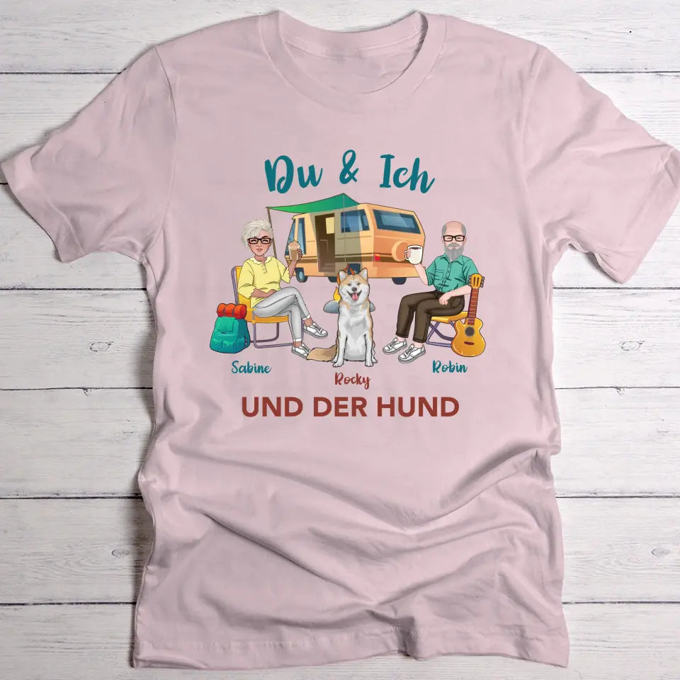 Du, Ich und die Hunde - Individuelles T-Shirt