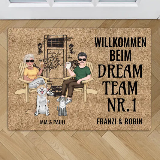 Dream Team Nr. 1 - Individuelle Fußmatte