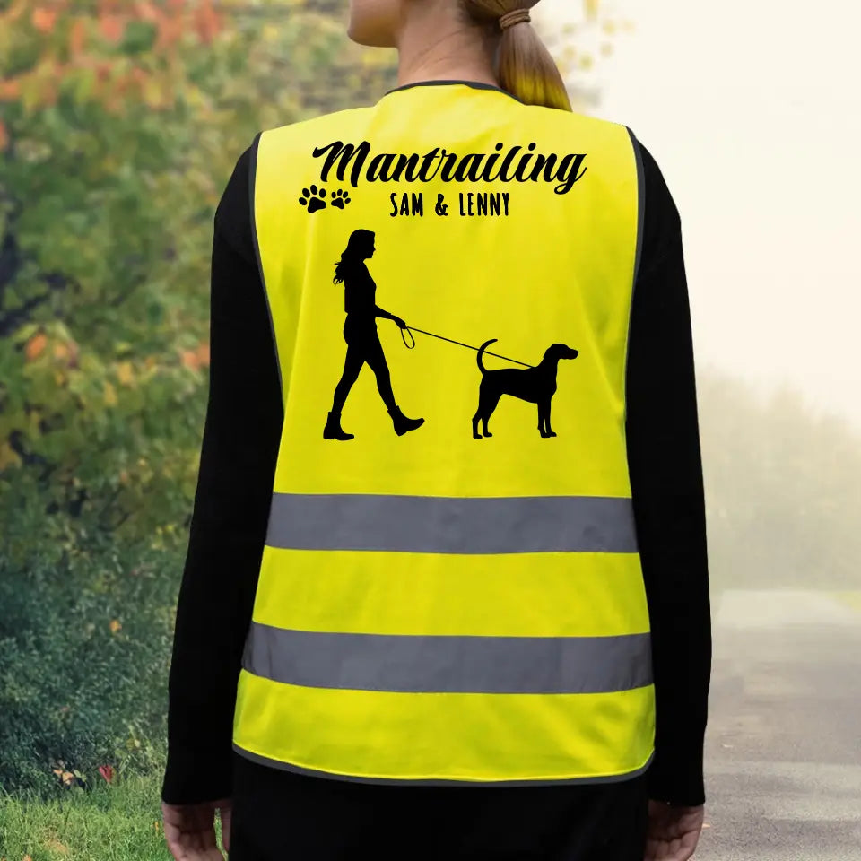 Mantrailing - Individuelle Warnweste