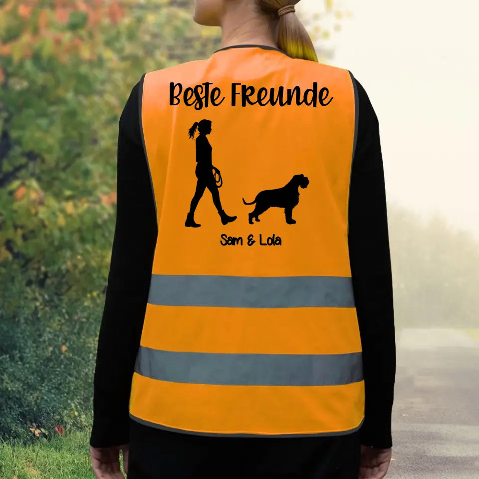 Eigener Text - Individuelle Warnweste