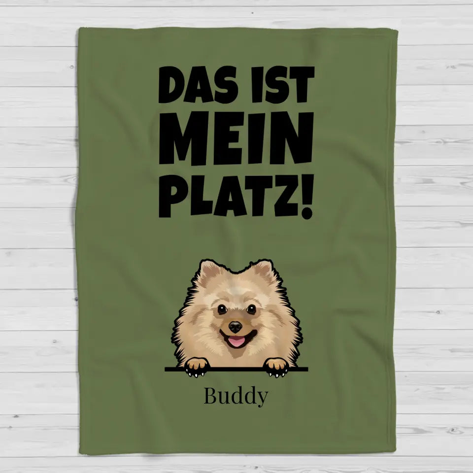 Mein Platz - Individuelle Hundedecke