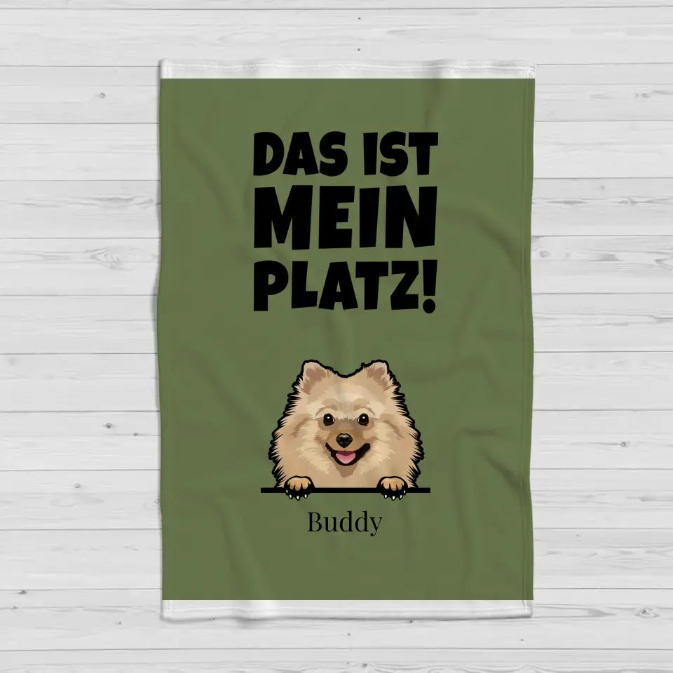 Mein Platz - Individuelle Hundedecke