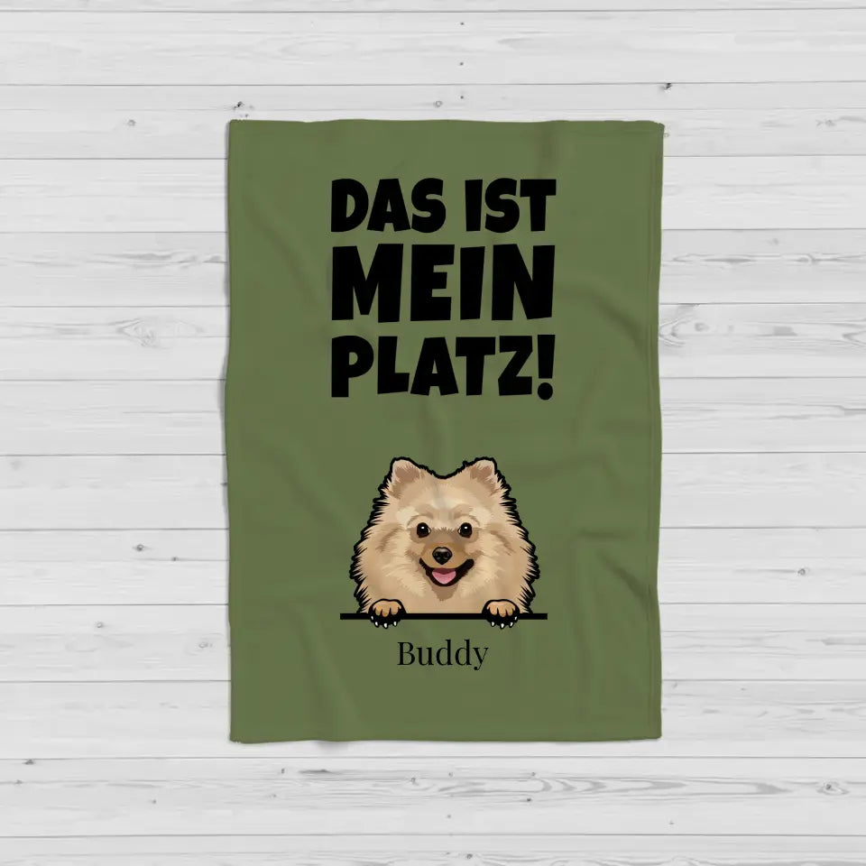 Mein Platz - Individuelle Hundedecke