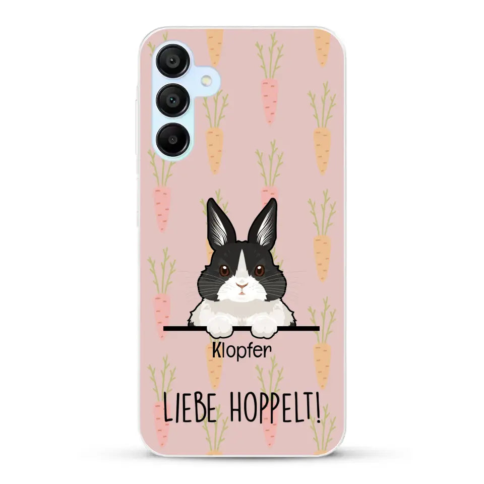 Liebe hoppelt! - Individuelle Handyhülle