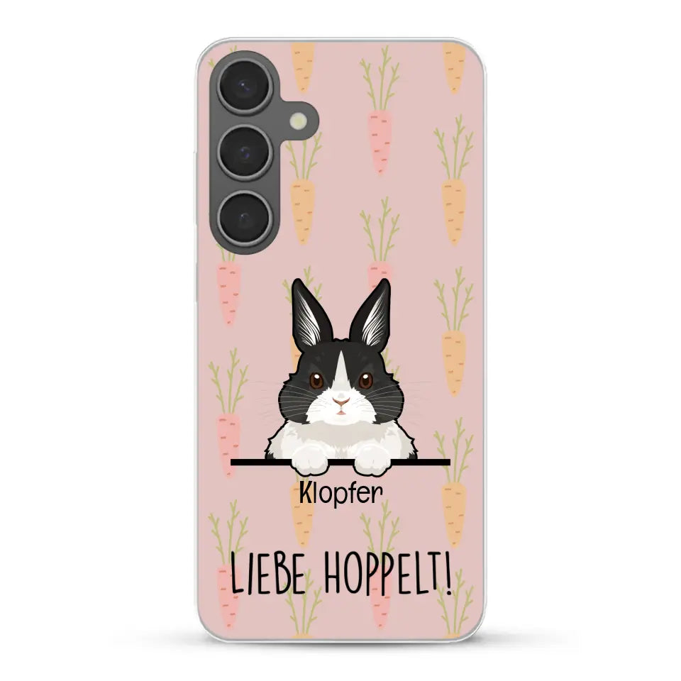 Liebe hoppelt! - Individuelle Handyhülle