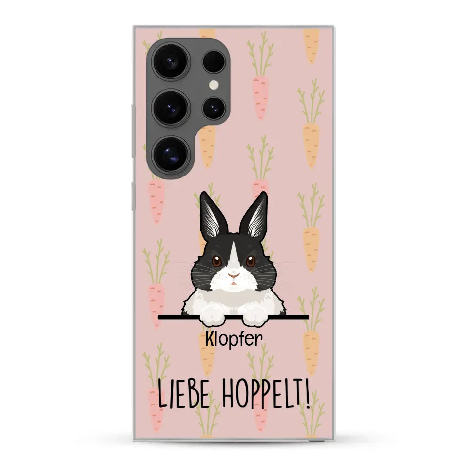 Liebe hoppelt! - Individuelle Handyhülle