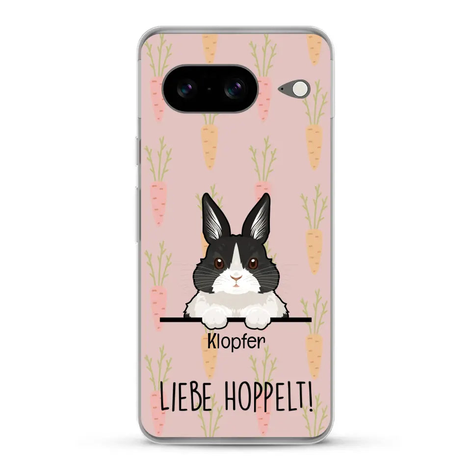Liebe hoppelt! - Individuelle Handyhülle
