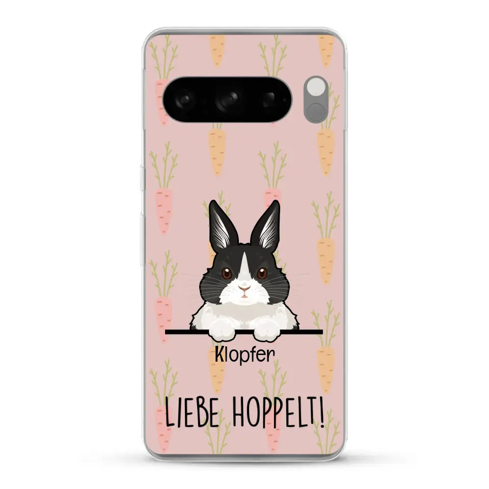 Liebe hoppelt! - Individuelle Handyhülle