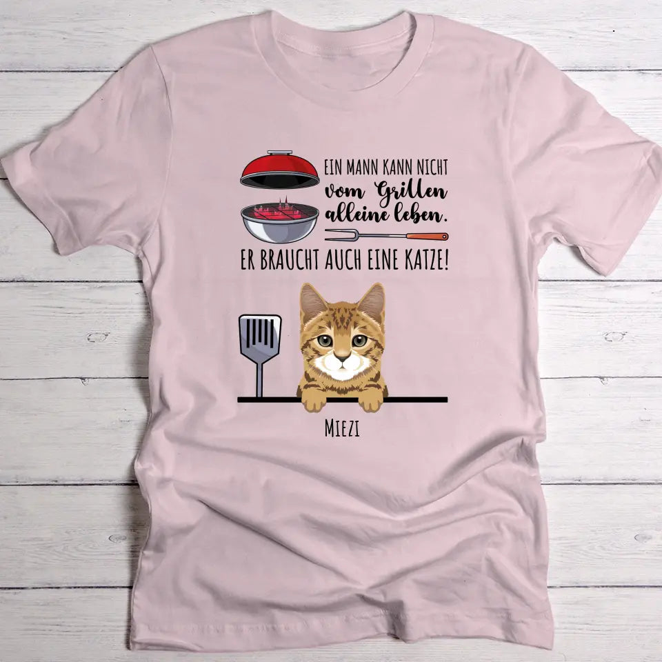 Grill & Miau - Individuelles T-Shirt