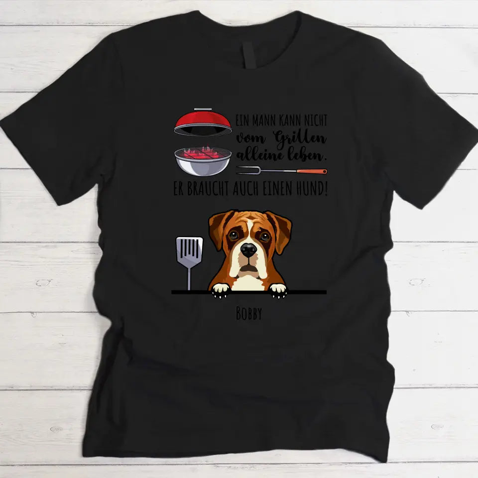 Grill & Wuff - Individuelles T-Shirt