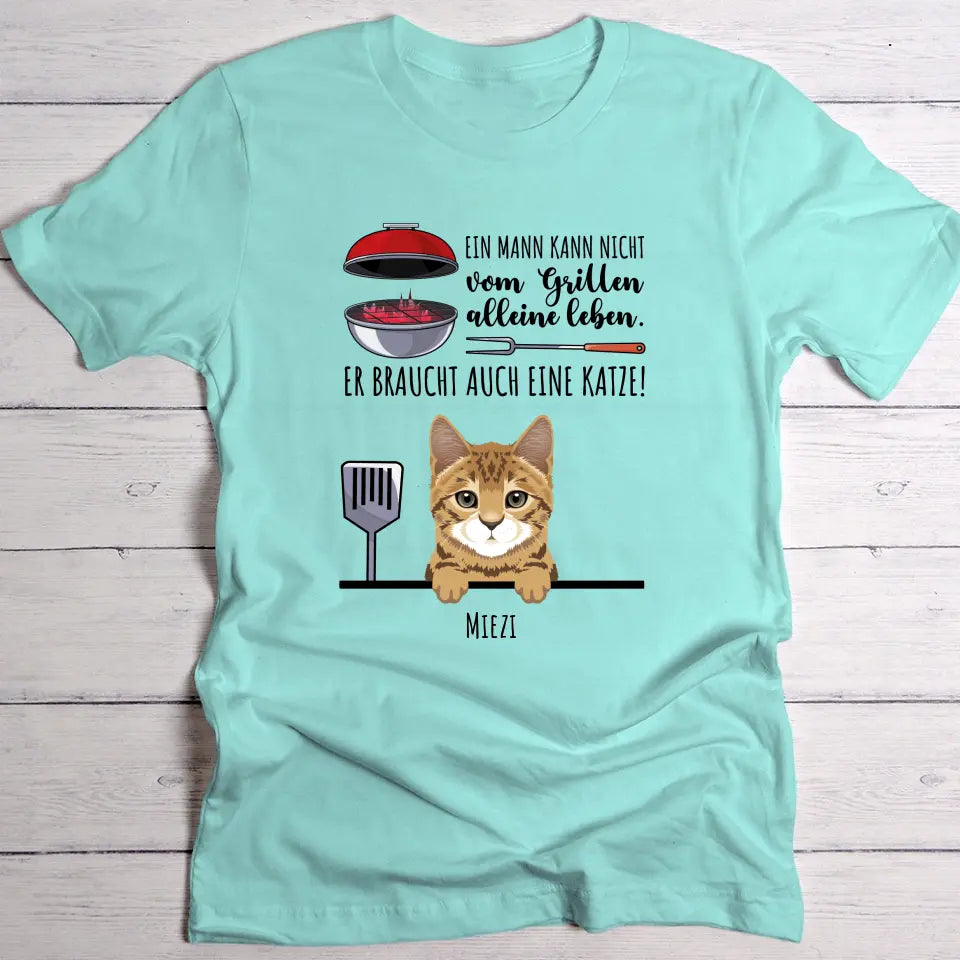 Grill & Miau - Individuelles T-Shirt