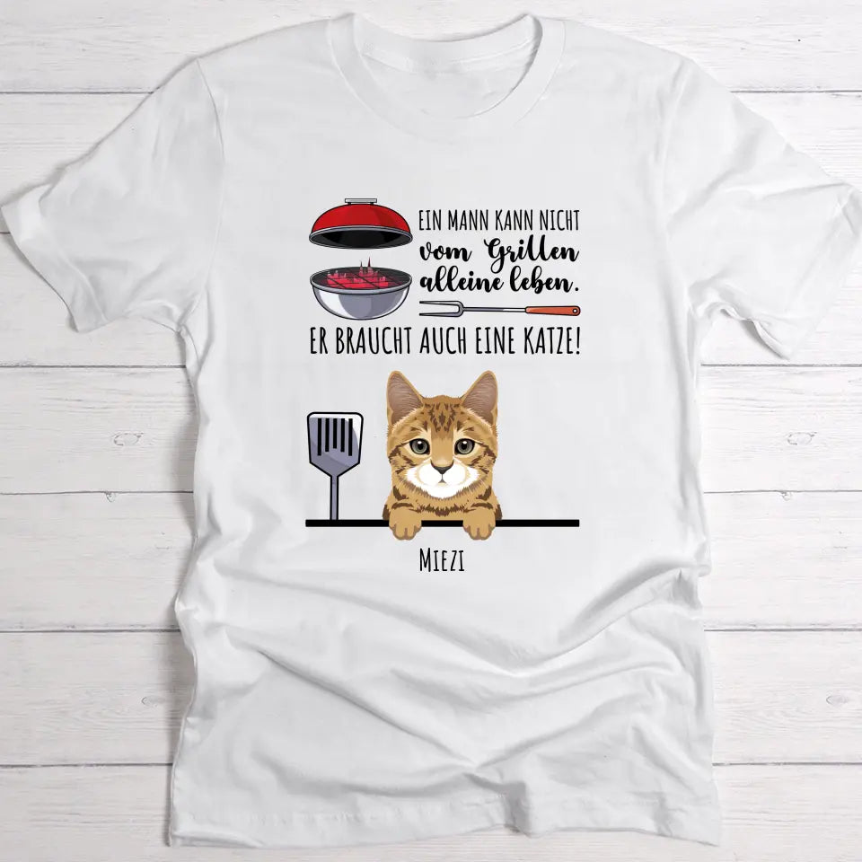 Grill & Miau - Individuelles T-Shirt