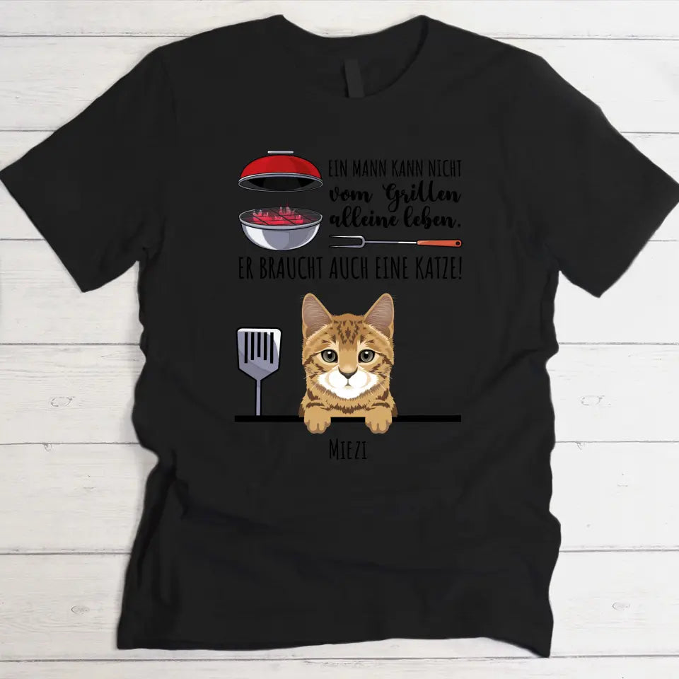 Grill & Miau - Individuelles T-Shirt