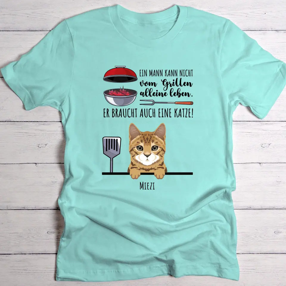 Grill & Miau - Individuelles T-Shirt