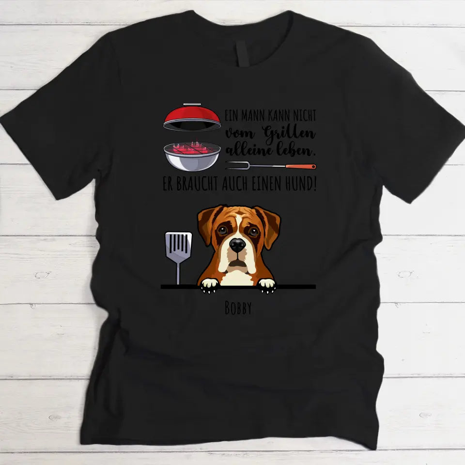 Grill & Wuff - Individuelles T-Shirt