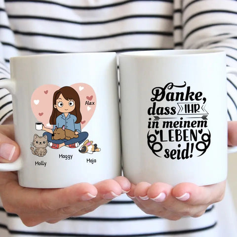 Haustiereltern - Individuelle Tasse (Comic Style) - Featured Image