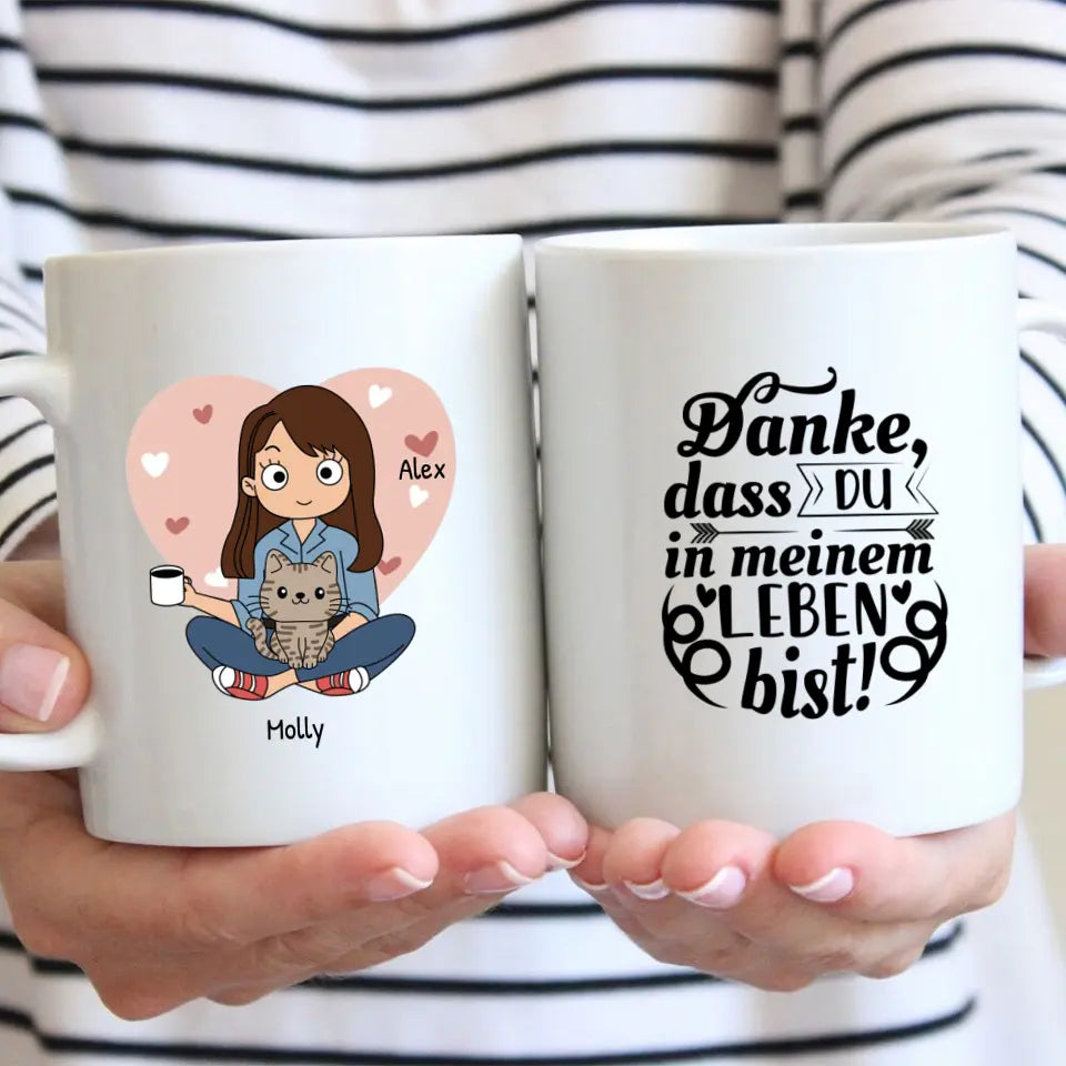 Haustiereltern - Individuelle Tasse (Comic Style)