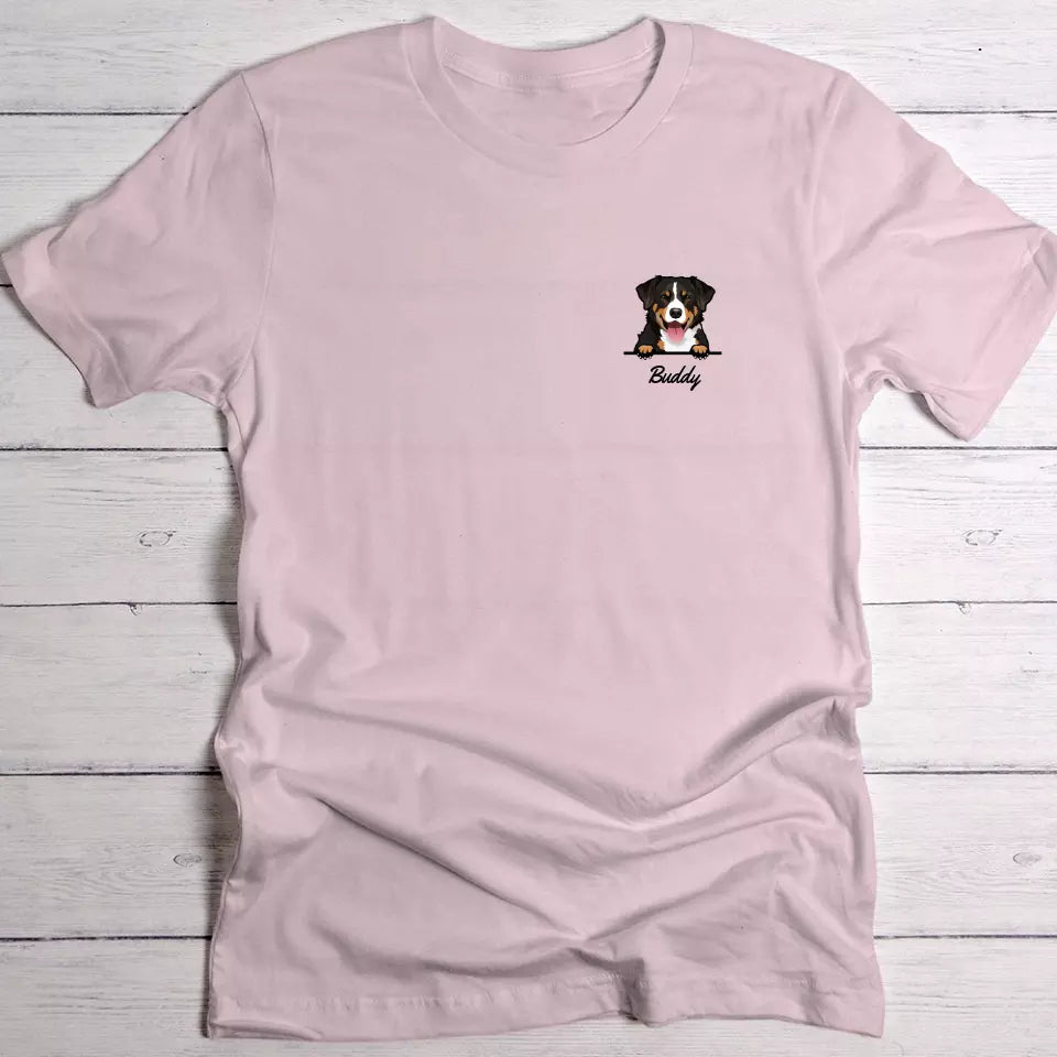 Spähendes Tier - Individuelles T-Shirt