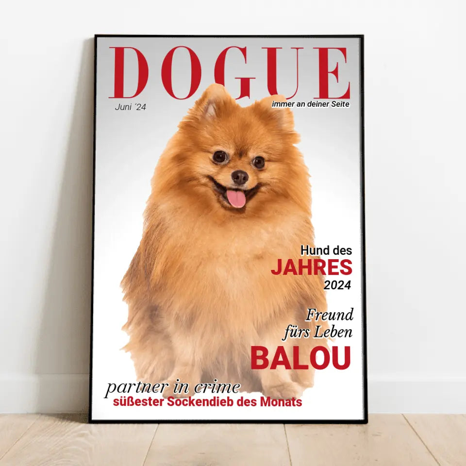 Dogue - Individuelles Poster