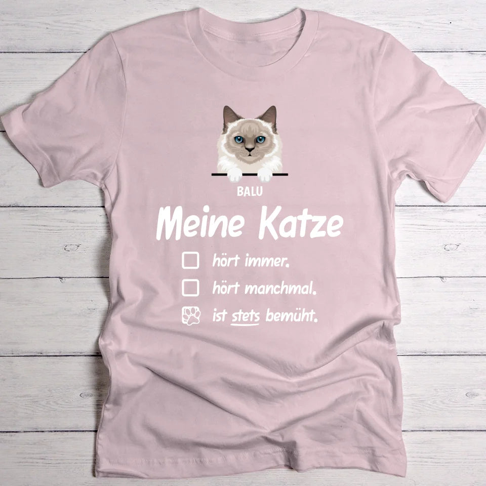 Stets bemüht - Individuelles T-Shirt