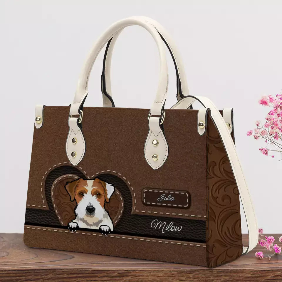 Lederoptik / Individuelle Handtasche