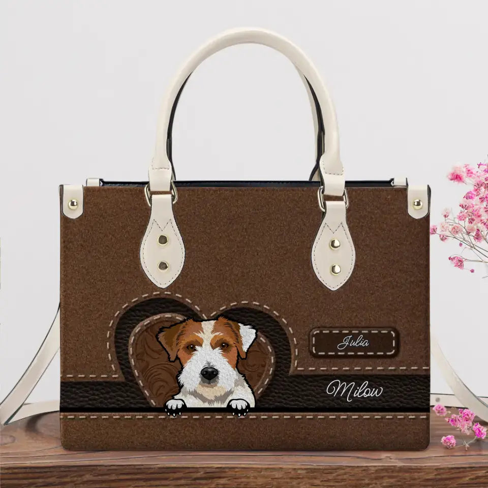 Lederoptik / Individuelle Handtasche