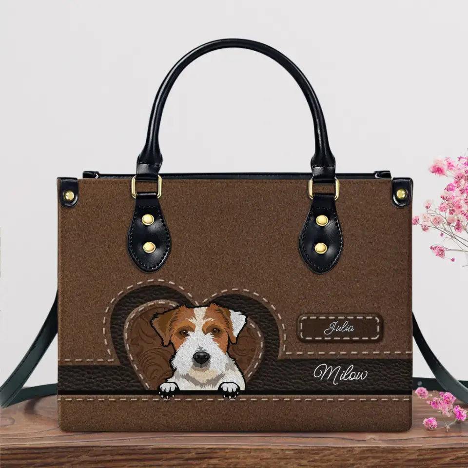 Lederoptik / Individuelle Handtasche
