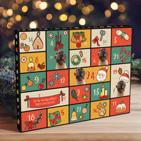 Spähende Hunde - Individueller Leckerli Adventskalender - Featured Image