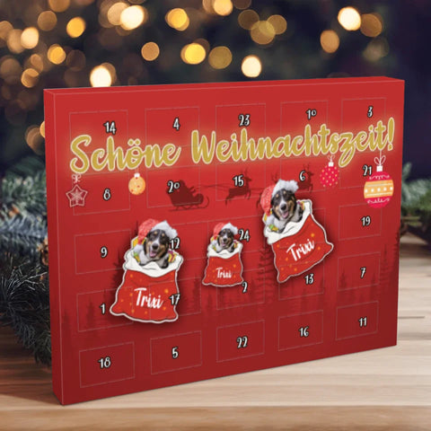 Neugierige Hunde - Individueller Leckerli Adventskalender - Featured Image